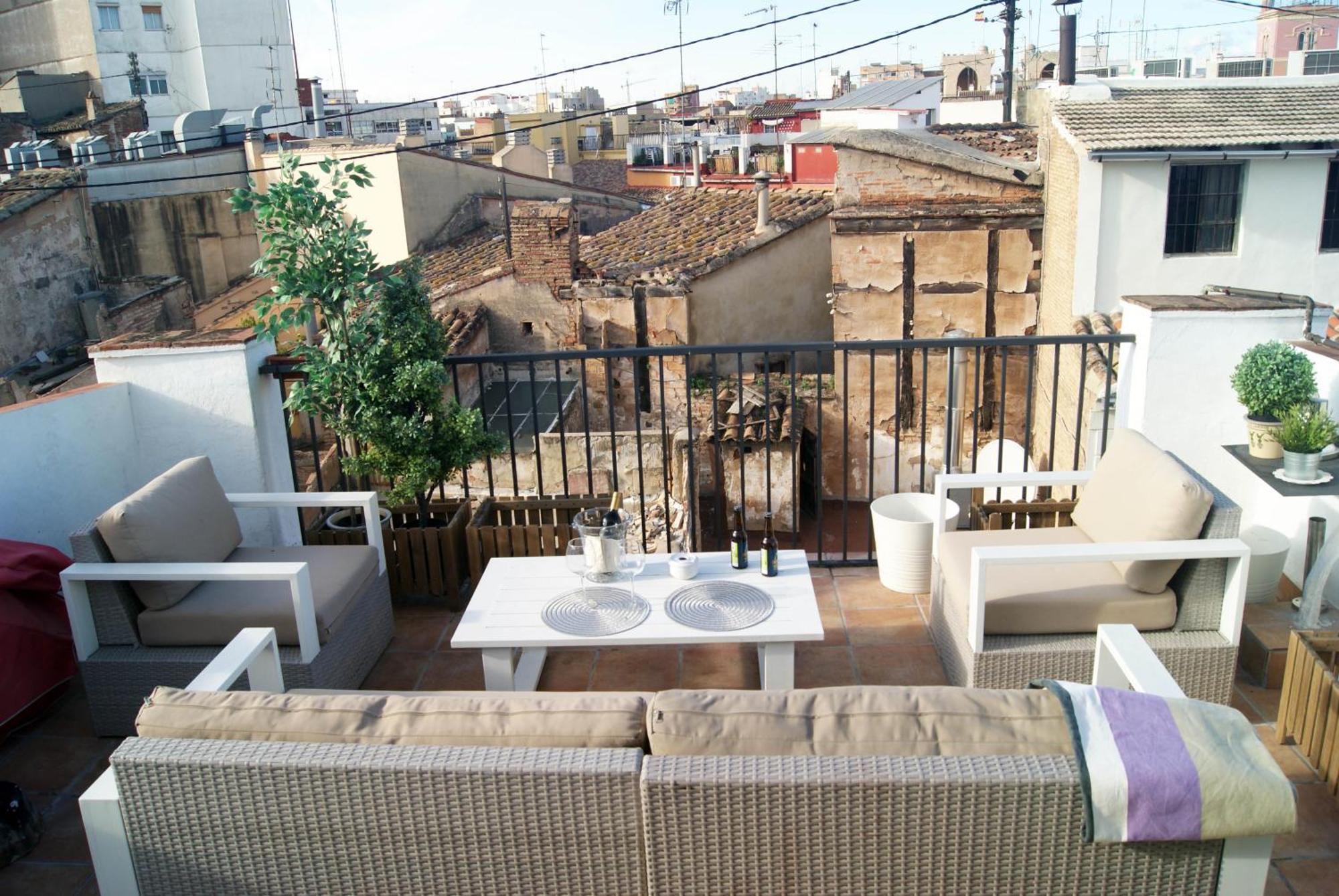 Apartamentos Centricos Barrio Del Carmen Valensiya Dış mekan fotoğraf